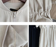 ラフスタイルジップ付きロンパース 2色展開 - select store mirror meラフスタイルジップ付きロンパース 2色展開179949352mirror meselect store mirror me179949352ベージュS