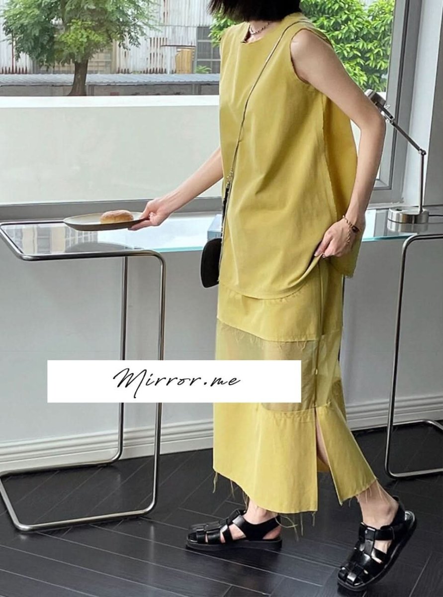 デザインシースルースカートセットアップ 2色展開 - select store mirror meデザインシースルースカートセットアップ 2色展開182943812mirror meselect store mirror me182943812ホワイトS