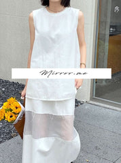 デザインシースルースカートセットアップ 2色展開 - select store mirror meデザインシースルースカートセットアップ 2色展開182943812mirror meselect store mirror me182943812ホワイトS