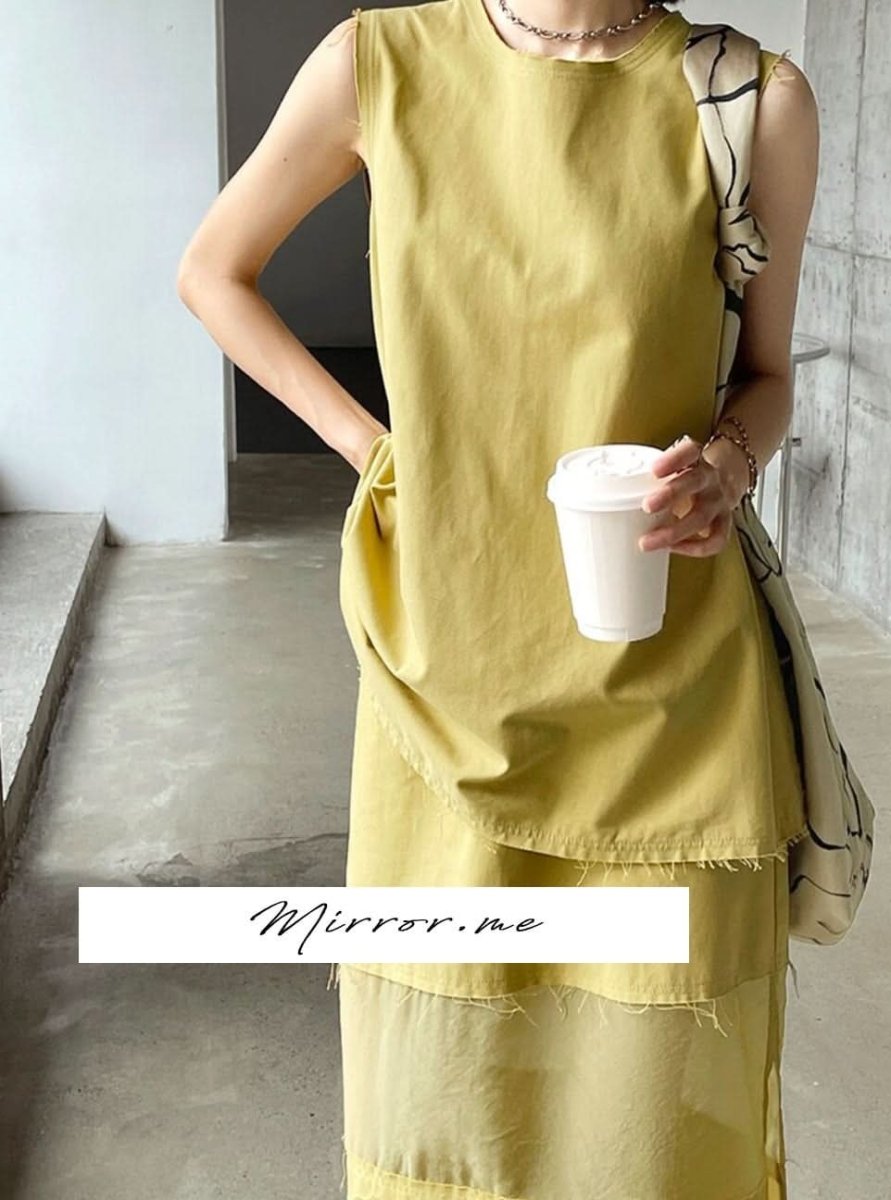 デザインシースルースカートセットアップ 2色展開 - select store mirror meデザインシースルースカートセットアップ 2色展開182943812mirror meselect store mirror me182943812ホワイトS