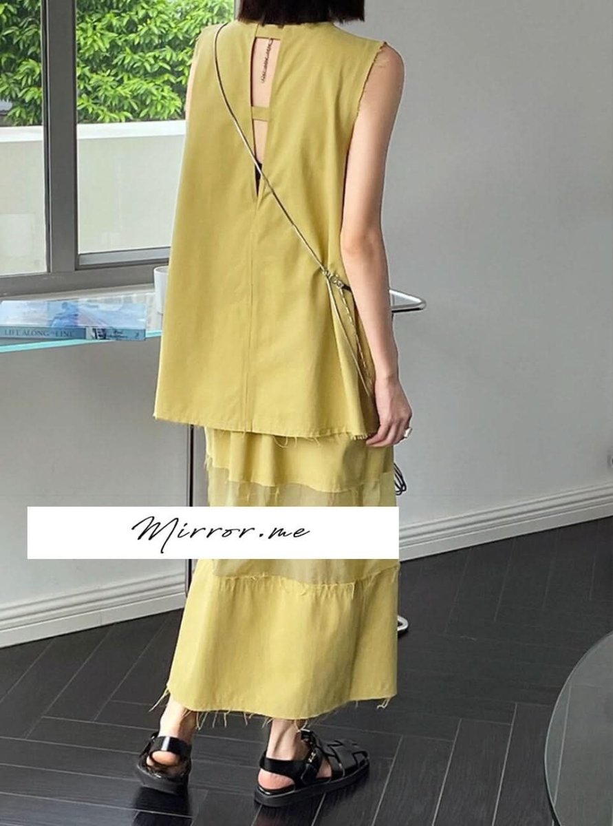 デザインシースルースカートセットアップ 2色展開 - select store mirror meデザインシースルースカートセットアップ 2色展開182943812mirror meselect store mirror me182943812ホワイトS