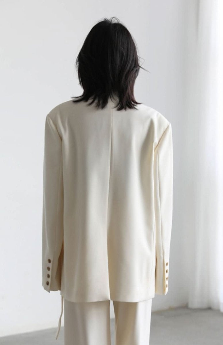 【動画あり】変形デザインマニッシュジャケット 2色展開 - select store mirror me【動画あり】変形デザインマニッシュジャケット 2色展開186472380mirror meselect store mirror me186472380ホワイトS