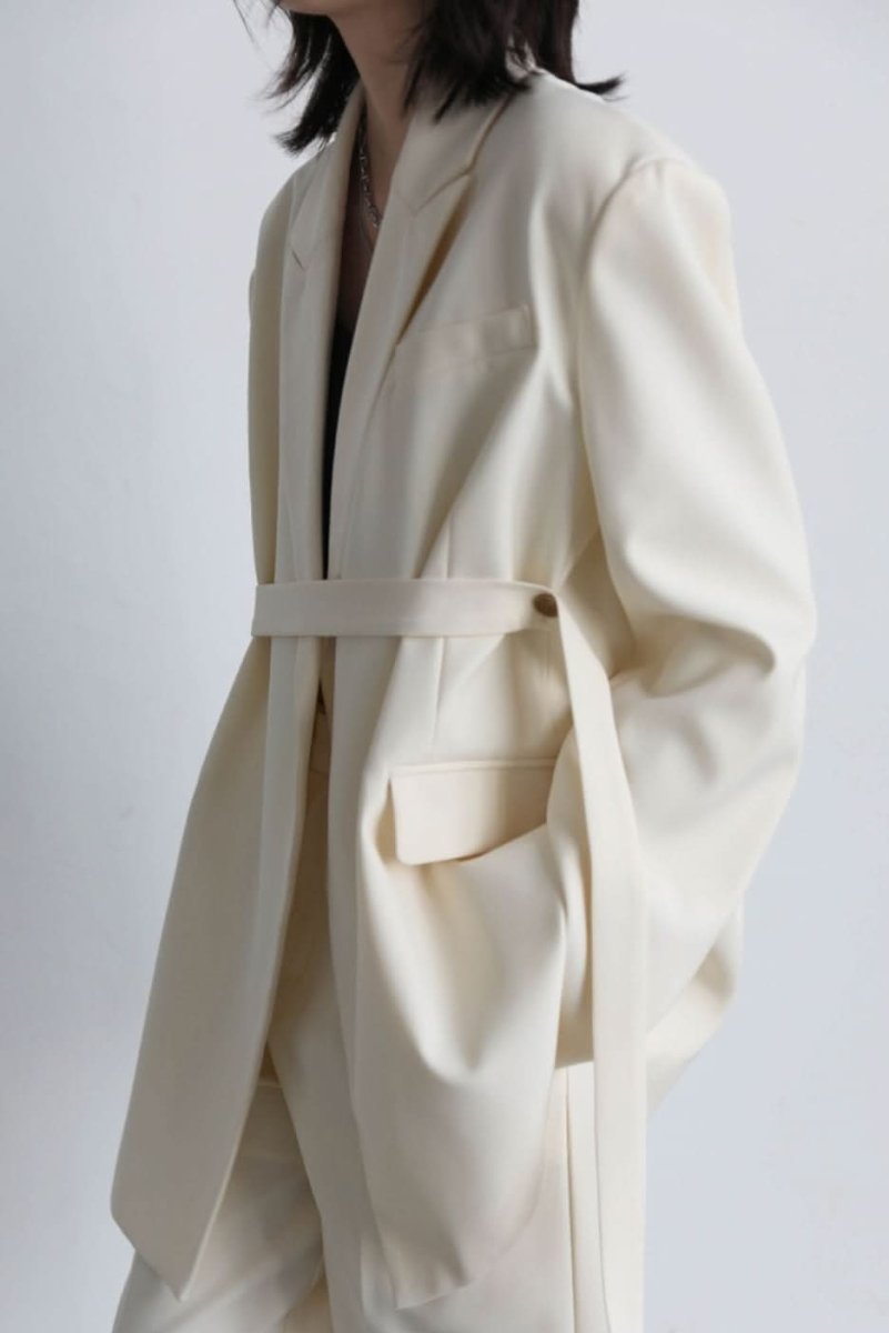 【動画あり】変形デザインマニッシュジャケット 2色展開 - select store mirror me【動画あり】変形デザインマニッシュジャケット 2色展開186472380mirror meselect store mirror me186472380ホワイトS