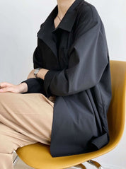 【動画あり】ゆるシルエットカッターシャツ 2色展開 - select store mirror me【動画あり】ゆるシルエットカッターシャツ 2色展開189789481mirror meselect store mirror me189789481ホワイトS