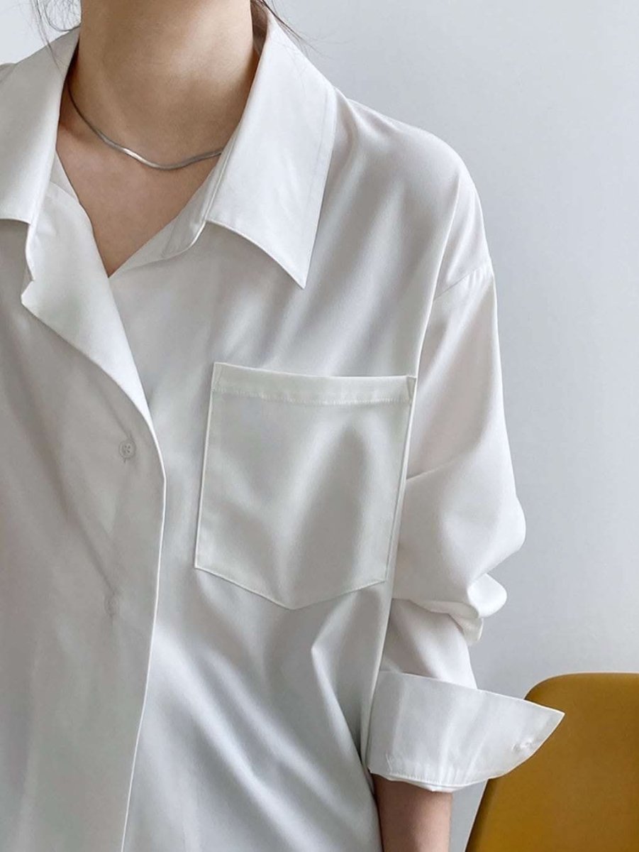 【動画あり】ゆるシルエットカッターシャツ 2色展開 - select store mirror me【動画あり】ゆるシルエットカッターシャツ 2色展開189789481mirror meselect store mirror me189789481ホワイトS