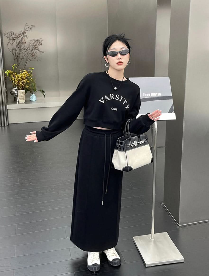 ラウンドロゴスカートスウェットセットアップ 2色展開 - select store mirror meラウンドロゴスカートスウェットセットアップ 2色展開191030521mirror meselect store mirror me191030521グレーS