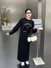 ラウンドロゴスカートスウェットセットアップ 2色展開 - select store mirror meラウンドロゴスカートスウェットセットアップ 2色展開191030521mirror meselect store mirror me191030521グレーS