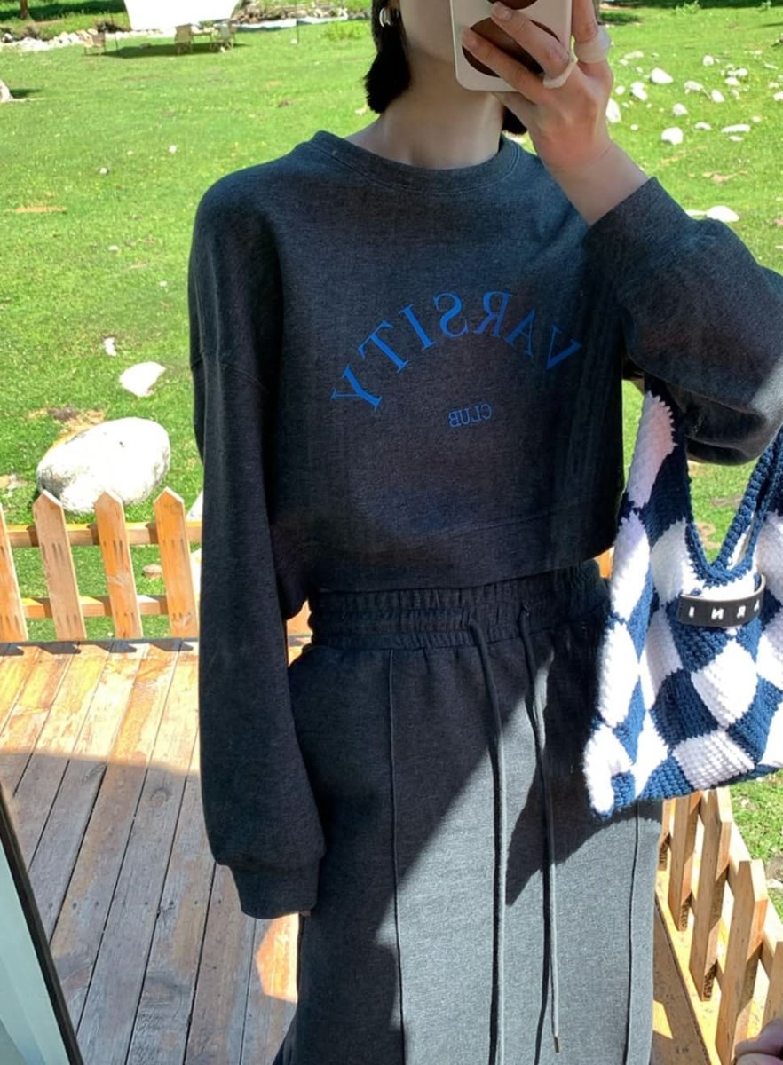 ラウンドロゴスカートスウェットセットアップ 2色展開 - select store mirror meラウンドロゴスカートスウェットセットアップ 2色展開191030521mirror meselect store mirror me191030521グレーS