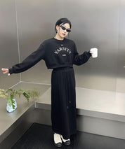 ラウンドロゴスカートスウェットセットアップ 2色展開 - select store mirror meラウンドロゴスカートスウェットセットアップ 2色展開191030521mirror meselect store mirror me191030521グレーS