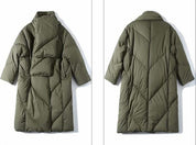 【ホワイトダック使用】【動画あり】ダウンストール付きノーカラーダウンコート 2色展開 - select store mirror me【ホワイトダック使用】【動画あり】ダウンストール付きノーカラーダウンコート 2色展開192819359mirror meselect store mirror me192819359ブラックXS