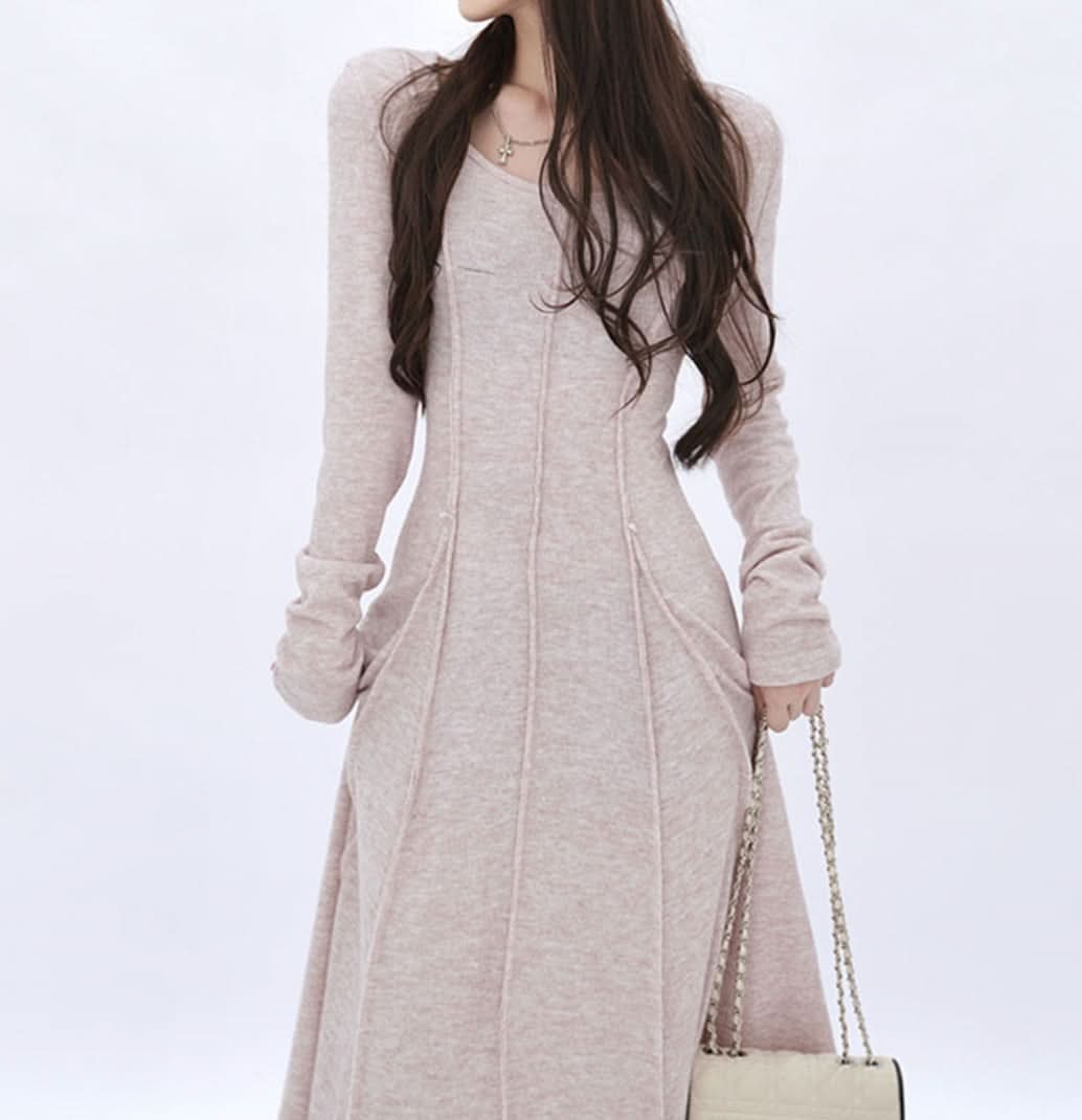 フレアラインスウェットワンピース 2色展開 - select store mirror meフレアラインスウェットワンピース 2色展開195732678mirror meselect store mirror me195732678ライトピンクS