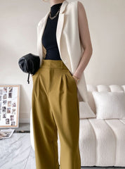 ベーシックカラーノースリーブジャケット 2色展開 - select store mirror meベーシックカラーノースリーブジャケット 2色展開197250502mirror meselect store mirror me197250502ホワイトXS