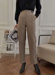 【動画あり】ウエストベルトスラックスシンプルパンツ 2色展開 - select store mirror me【動画あり】ウエストベルトスラックスシンプルパンツ 2色展開197257722mirror meselect store mirror me197257722ライトブラウンS