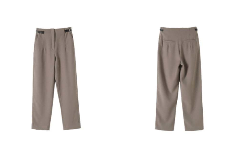 【動画あり】ウエストベルトスラックスシンプルパンツ 2色展開 - select store mirror me【動画あり】ウエストベルトスラックスシンプルパンツ 2色展開197257722mirror meselect store mirror me197257722ライトブラウンS