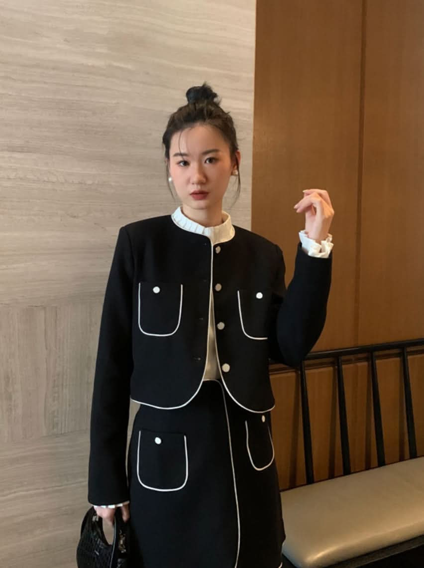 ラインノーカラーデザインミニスカートセットアップ 2色展開 - select store mirror meラインノーカラーデザインミニスカートセットアップ 2色展開198177124mirror meselect store mirror me198177124カーキS