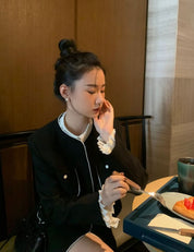 ラインノーカラーデザインミニスカートセットアップ 2色展開 - select store mirror meラインノーカラーデザインミニスカートセットアップ 2色展開198177124mirror meselect store mirror me198177124カーキS