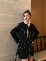 ラインノーカラーデザインミニスカートセットアップ 2色展開 - select store mirror meラインノーカラーデザインミニスカートセットアップ 2色展開198177124mirror meselect store mirror me198177124カーキS