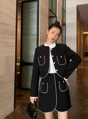 ラインノーカラーデザインミニスカートセットアップ 2色展開 - select store mirror meラインノーカラーデザインミニスカートセットアップ 2色展開198177124mirror meselect store mirror me198177124カーキS