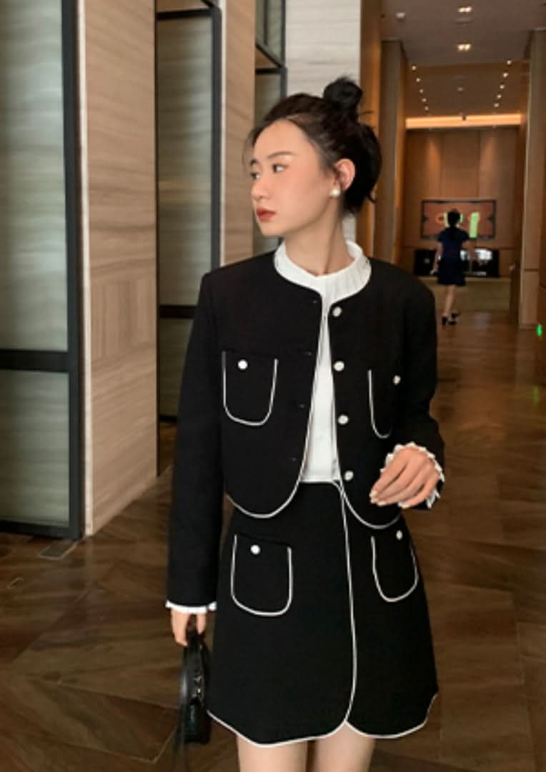 ラインノーカラーデザインミニスカートセットアップ 2色展開 - select store mirror meラインノーカラーデザインミニスカートセットアップ 2色展開198177124mirror meselect store mirror me198177124カーキS