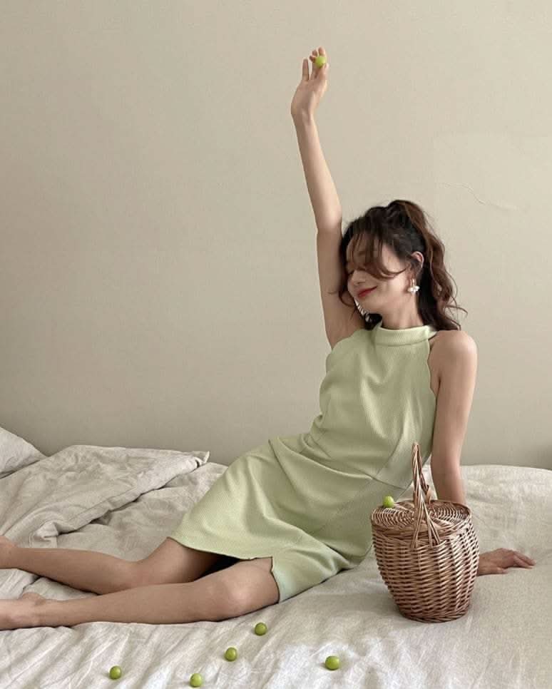 【動画あり】スカラップホルターネックミニワンピース 2色展開 - select store mirror me【動画あり】スカラップホルターネックミニワンピース 2色展開198658322mirror meselect store mirror me198658322ライトグリーンS