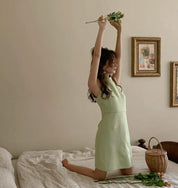 【動画あり】スカラップホルターネックミニワンピース 2色展開 - select store mirror me【動画あり】スカラップホルターネックミニワンピース 2色展開198658322mirror meselect store mirror me198658322ライトグリーンS