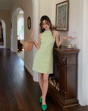 【動画あり】スカラップホルターネックミニワンピース 2色展開 - select store mirror me【動画あり】スカラップホルターネックミニワンピース 2色展開198658322mirror meselect store mirror me198658322ライトグリーンS