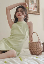 【動画あり】スカラップホルターネックミニワンピース 2色展開 - select store mirror me【動画あり】スカラップホルターネックミニワンピース 2色展開198658322mirror meselect store mirror me198658322ライトグリーンS