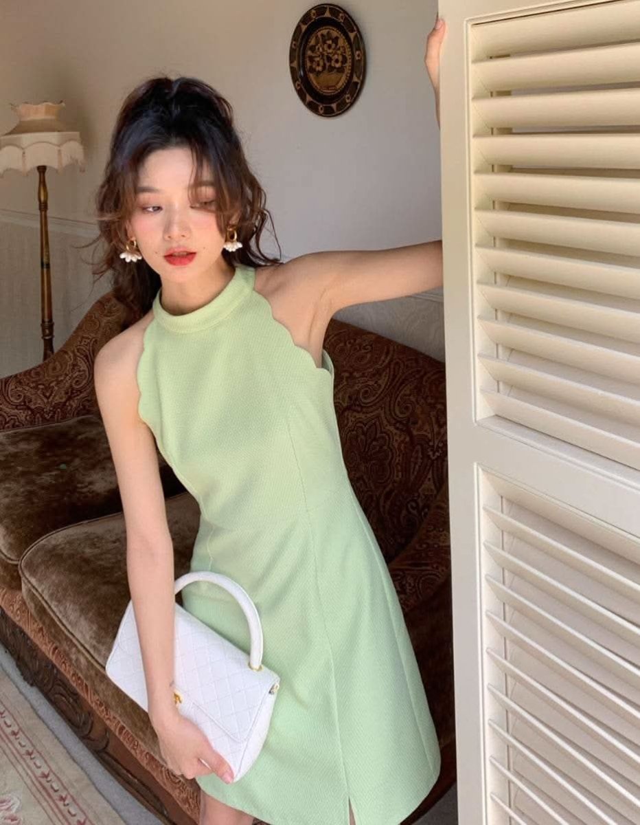 【動画あり】スカラップホルターネックミニワンピース 2色展開 - select store mirror me【動画あり】スカラップホルターネックミニワンピース 2色展開198658322mirror meselect store mirror me198658322ライトグリーンS