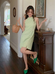 【動画あり】スカラップホルターネックミニワンピース 2色展開 - select store mirror me【動画あり】スカラップホルターネックミニワンピース 2色展開198658322mirror meselect store mirror me198658322ライトグリーンS