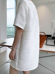 ウェーブデコデザインミニワンピース 2色展開 - select store mirror meウェーブデコデザインミニワンピース 2色展開198666373mirror meselect store mirror me198666373ホワイトS