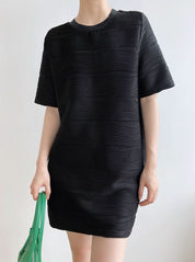 ウェーブデコデザインミニワンピース 2色展開 - select store mirror meウェーブデコデザインミニワンピース 2色展開198666373mirror meselect store mirror me198666373ホワイトS