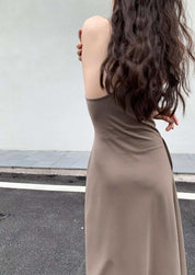 タンクデザインロングマキシワンピース 2色展開 - select store mirror meタンクデザインロングマキシワンピース 2色展開198882728mirror meselect store mirror me198882728ベージュS