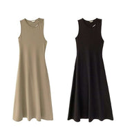 タンクデザインロングマキシワンピース 2色展開 - select store mirror meタンクデザインロングマキシワンピース 2色展開198882728mirror meselect store mirror me198882728ベージュS