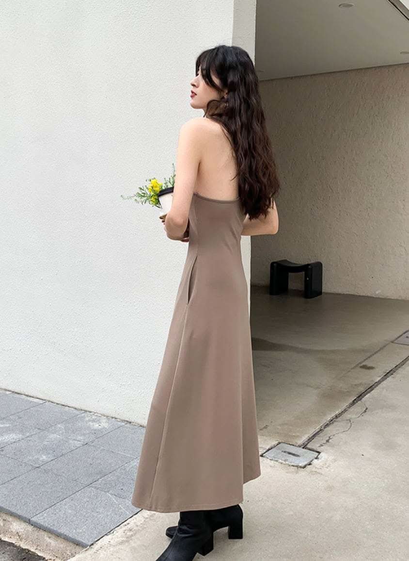 タンクデザインロングマキシワンピース 2色展開 - select store mirror meタンクデザインロングマキシワンピース 2色展開198882728mirror meselect store mirror me198882728ベージュS