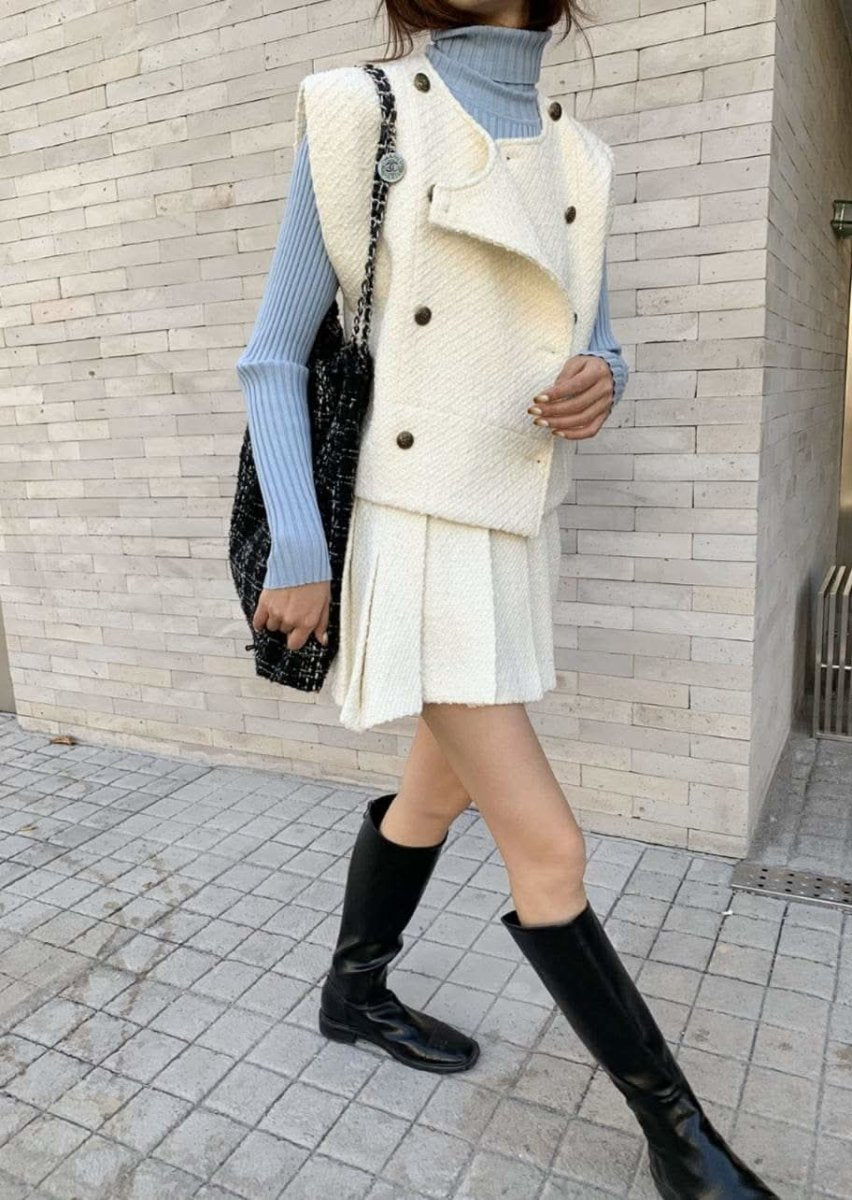 【動画あり】スプリングツイードスカートセットアップ 2色展開 - select store mirror me【動画あり】スプリングツイードスカートセットアップ 2色展開199108763mirror meselect store mirror me199108763ホワイトS