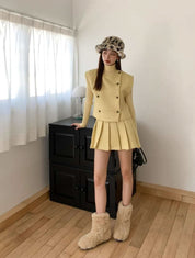 【動画あり】スプリングツイードスカートセットアップ 2色展開 - select store mirror me【動画あり】スプリングツイードスカートセットアップ 2色展開199108763mirror meselect store mirror me199108763ホワイトS