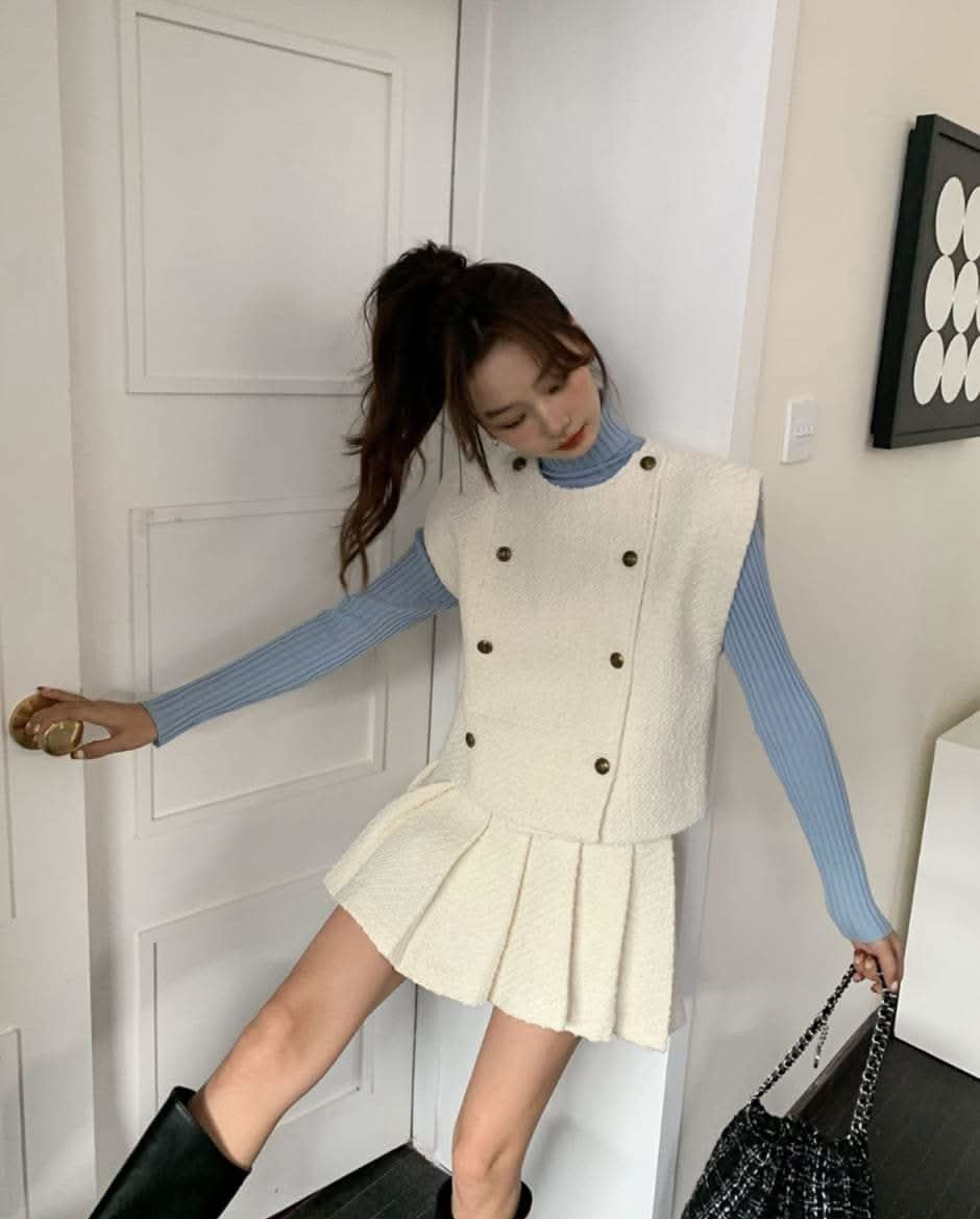 【動画あり】スプリングツイードスカートセットアップ 2色展開 - select store mirror me【動画あり】スプリングツイードスカートセットアップ 2色展開199108763mirror meselect store mirror me199108763ホワイトS