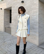 【動画あり】スプリングツイードスカートセットアップ 2色展開 - select store mirror me【動画あり】スプリングツイードスカートセットアップ 2色展開199108763mirror meselect store mirror me199108763ホワイトS