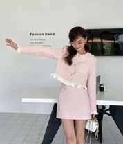 【動画あり】春カラーツイードフリルスカートセットアップ 2色展開 - select store mirror me【動画あり】春カラーツイードフリルスカートセットアップ 2色展開199273216mirror meselect store mirror me199273216ピンクS