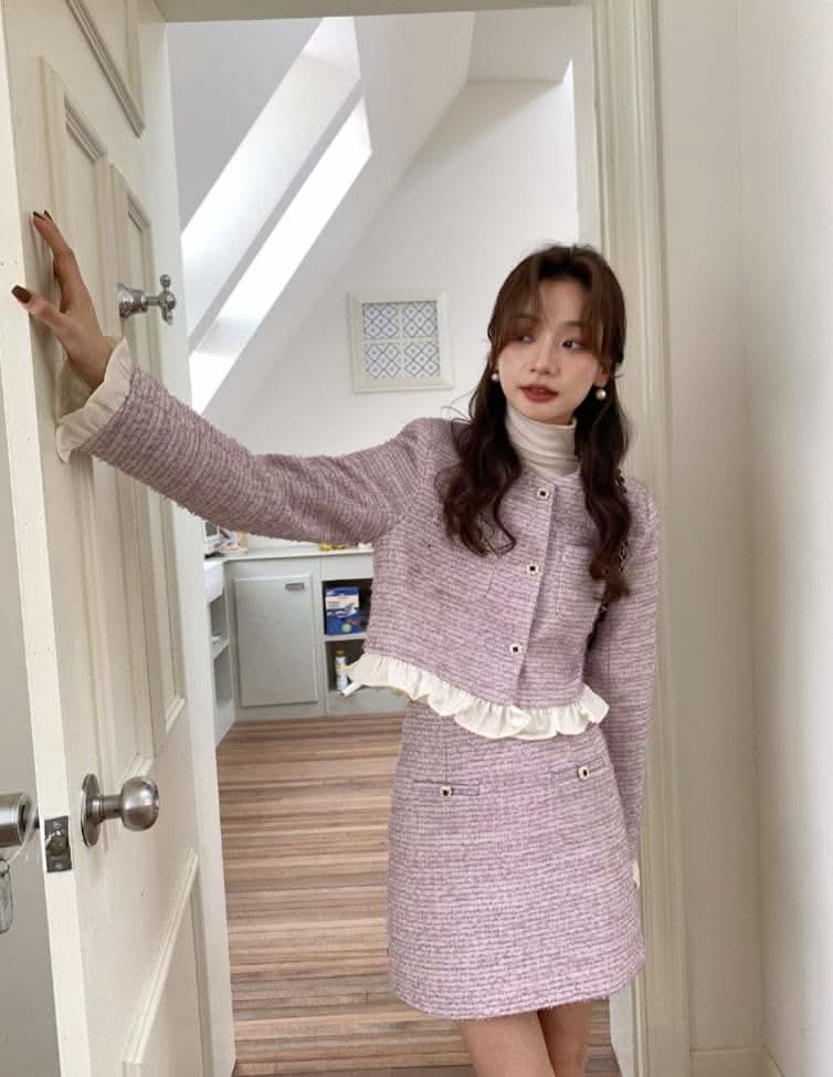 【動画あり】春カラーツイードフリルスカートセットアップ 2色展開 - select store mirror me【動画あり】春カラーツイードフリルスカートセットアップ 2色展開199273216mirror meselect store mirror me199273216ピンクS