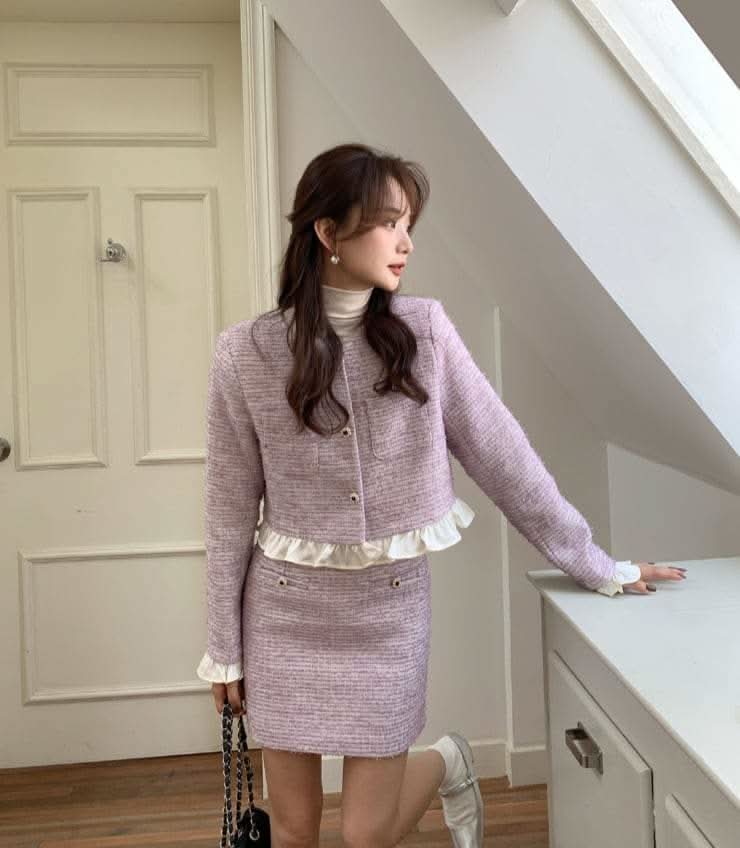 【動画あり】春カラーツイードフリルスカートセットアップ 2色展開 - select store mirror me【動画あり】春カラーツイードフリルスカートセットアップ 2色展開199273216mirror meselect store mirror me199273216ピンクS