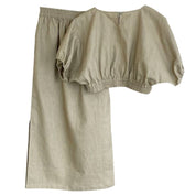 リネンパフスリーブトップス&スカート2点セット 2色展開 - select store mirror meリネンパフスリーブトップス&スカート2点セット 2色展開178973630mirror meselect store mirror me178973630ベージュS