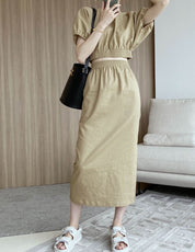 リネンパフスリーブトップス&スカート2点セット 2色展開 - select store mirror meリネンパフスリーブトップス&スカート2点セット 2色展開178973630mirror meselect store mirror me178973630ベージュS