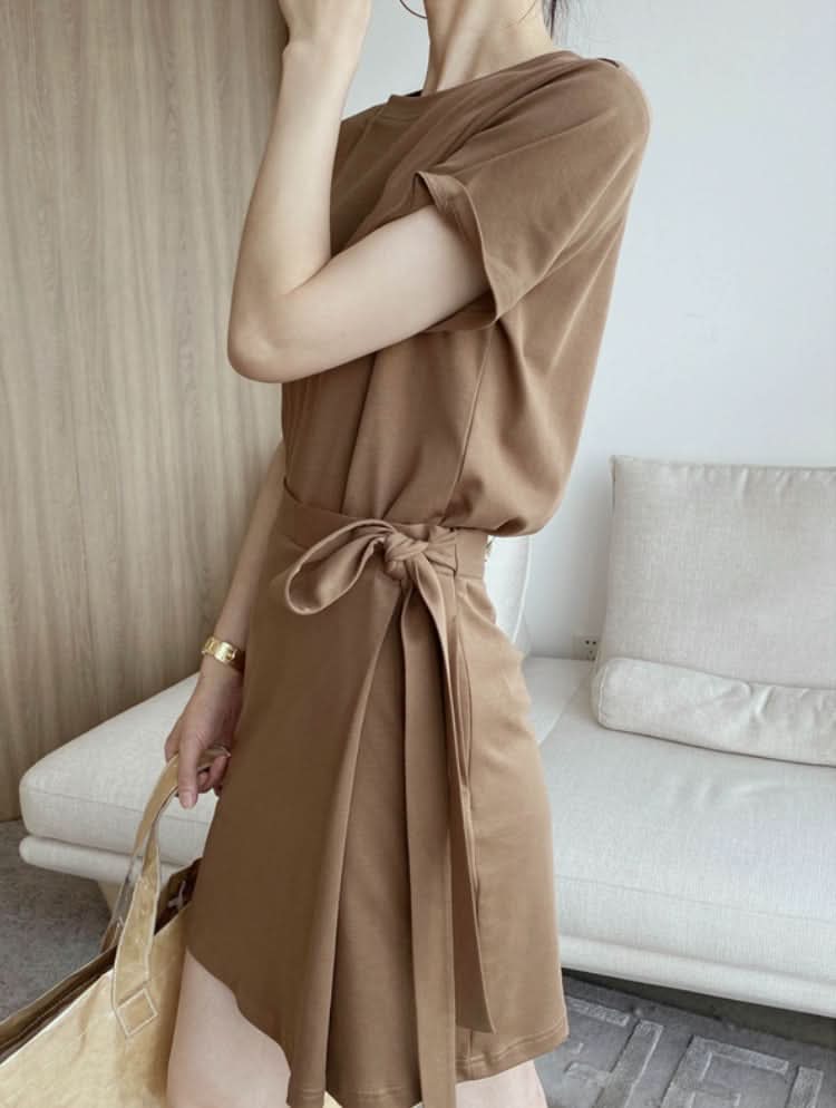 コットンラフデザイントップス&スカート2点セット 2色展開 - select store mirror meコットンラフデザイントップス&スカート2点セット 2色展開178984219mirror meselect store mirror me178984219ブラウンS