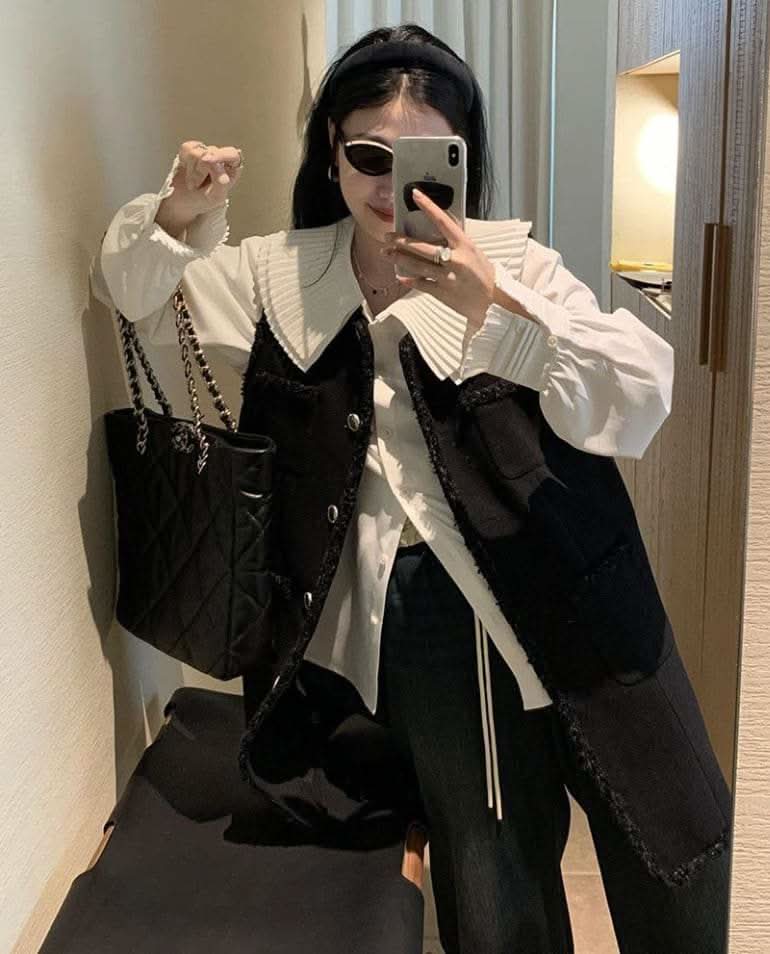 【動画あり】プリーツカラーエレガントブラウス 2色展開 - select store mirror me【動画あり】プリーツカラーエレガントブラウス 2色展開201180259mirror meselect store mirror me201180259ホワイトS