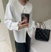 【動画あり】プリーツカラーエレガントブラウス 2色展開 - select store mirror me【動画あり】プリーツカラーエレガントブラウス 2色展開201180259mirror meselect store mirror me201180259ホワイトS