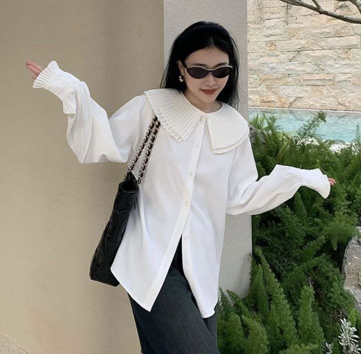 【動画あり】プリーツカラーエレガントブラウス 2色展開 - select store mirror me【動画あり】プリーツカラーエレガントブラウス 2色展開201180259mirror meselect store mirror me201180259ホワイトS