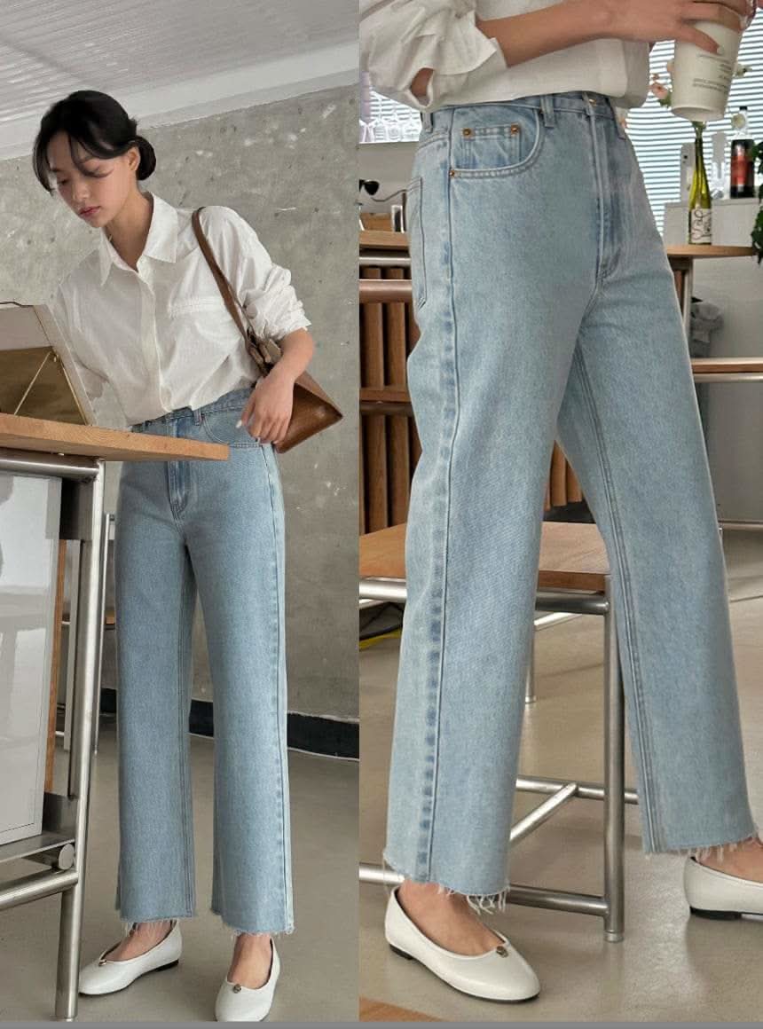 【動画あり】ストレート切りっぱなしブルーデニムパンツ 2色展開 - select store mirror me【動画あり】ストレート切りっぱなしブルーデニムパンツ 2色展開201350302mirror meselect store mirror me201350302ライトブルーS