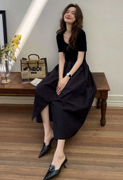 【動画あり】半袖ボタン切り替えフレアワンピース 2色展開 - select store mirror me【動画あり】半袖ボタン切り替えフレアワンピース 2色展開201806392mirror meselect store mirror me201806392ホワイトS