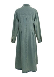 ウォッシュデニムロングフレアワンピース 2色展開 - select store mirror meウォッシュデニムロングフレアワンピース 2色展開201886658mirror meselect store mirror me201886658ライトブルーS